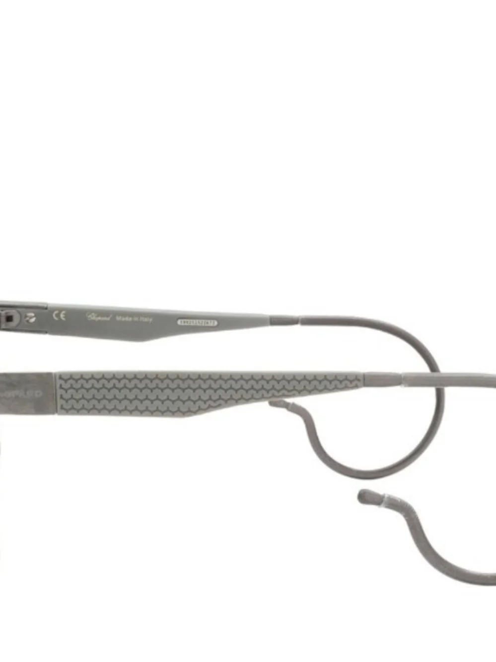 Chopard Sunglasses with Silver Mirror Size 57 In Box And Case
